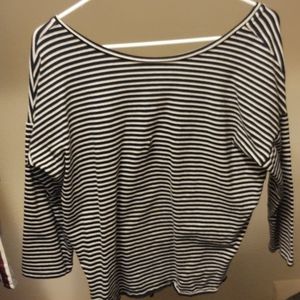 1/2 Sleeve High Front, Low back top